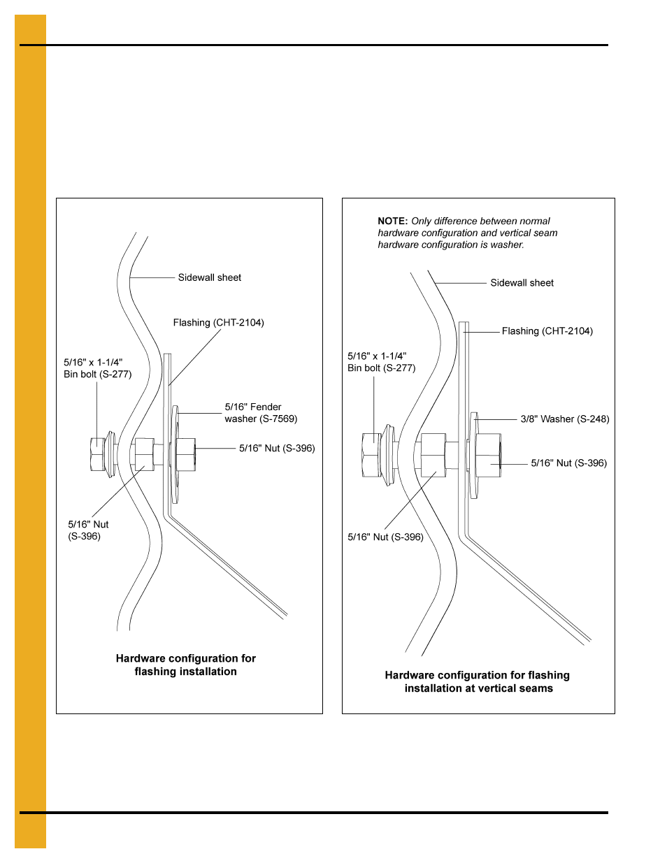 Flashing instructions (optional), Chapter 14 flashing instructions (optional) | Grain Systems Tanks PNEG-603 User Manual | Page 48 / 56