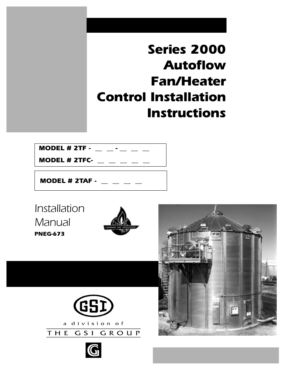 Grain Systems PNEG-673 User Manual | 57 pages