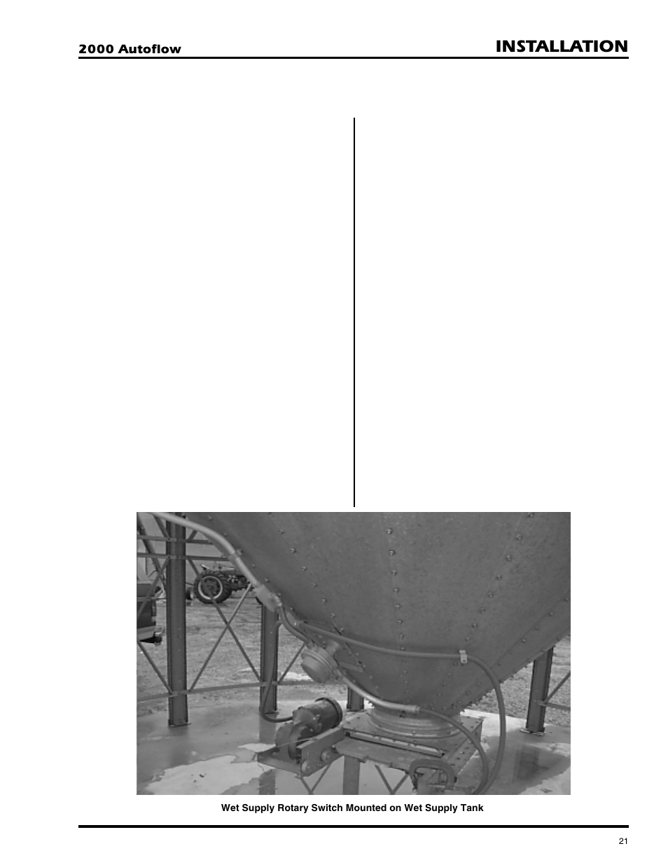 Installation | Grain Systems PNEG-673 User Manual | Page 21 / 57