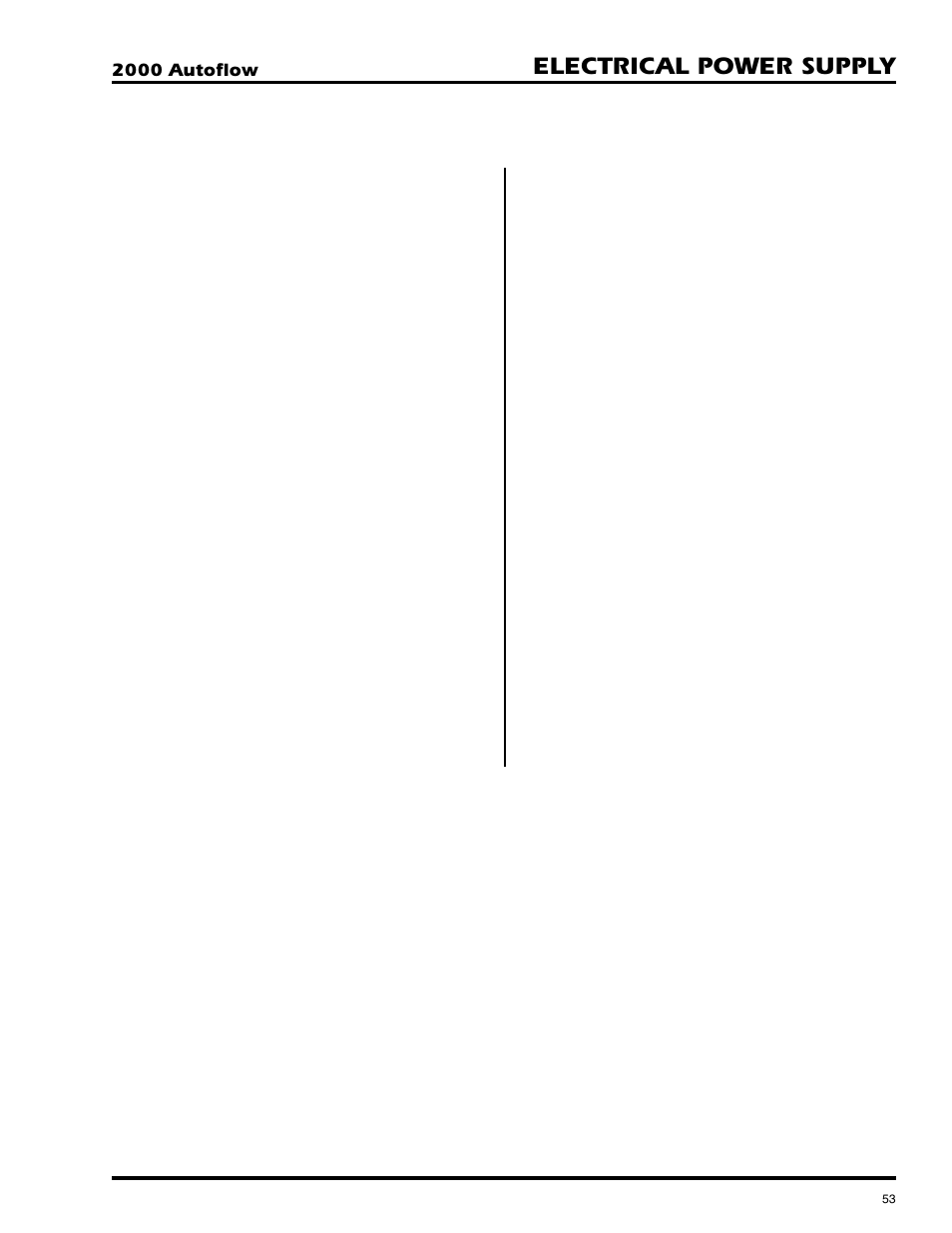 Electrical power supply | Grain Systems PNEG-673 User Manual | Page 53 / 57