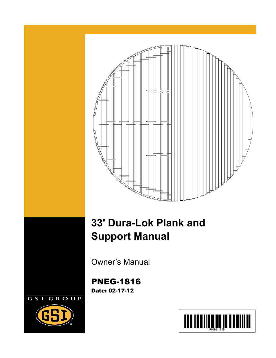 Grain Systems Bin Flooring PNEG-1816 User Manual | 42 pages