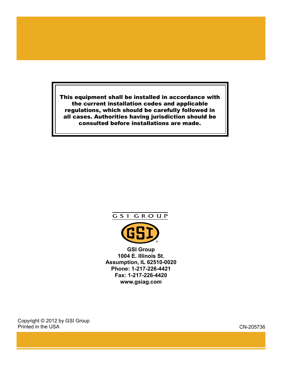 Grain Systems Bin Flooring PNEG-1816 User Manual | Page 42 / 42