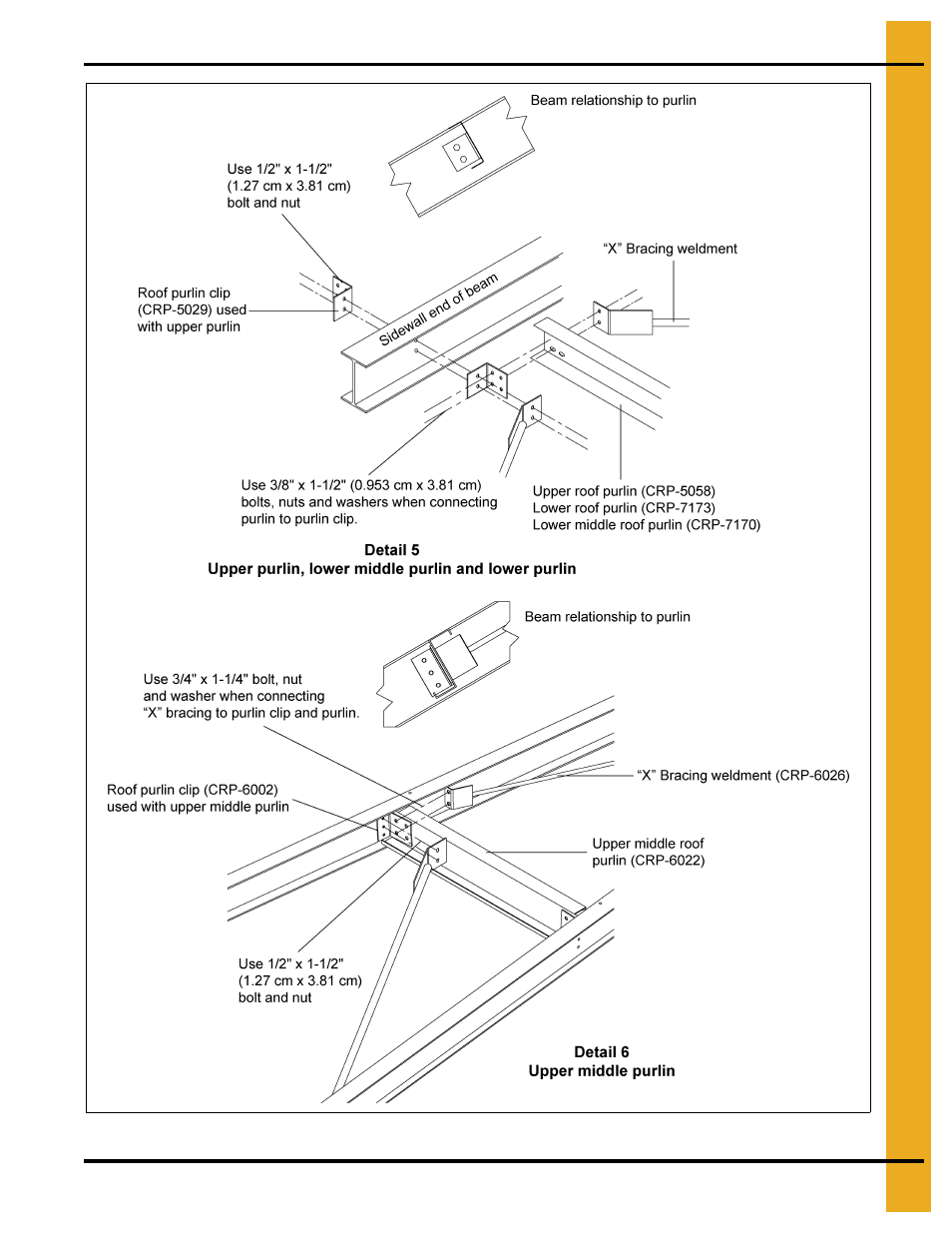 72' roof assembly instructions | Grain Systems Bin Accessories PNEG-1870 User Manual | Page 15 / 28