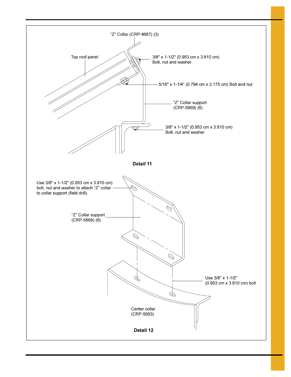 72' roof assembly instructions | Grain Systems Bin Accessories PNEG-1870 User Manual | Page 19 / 28