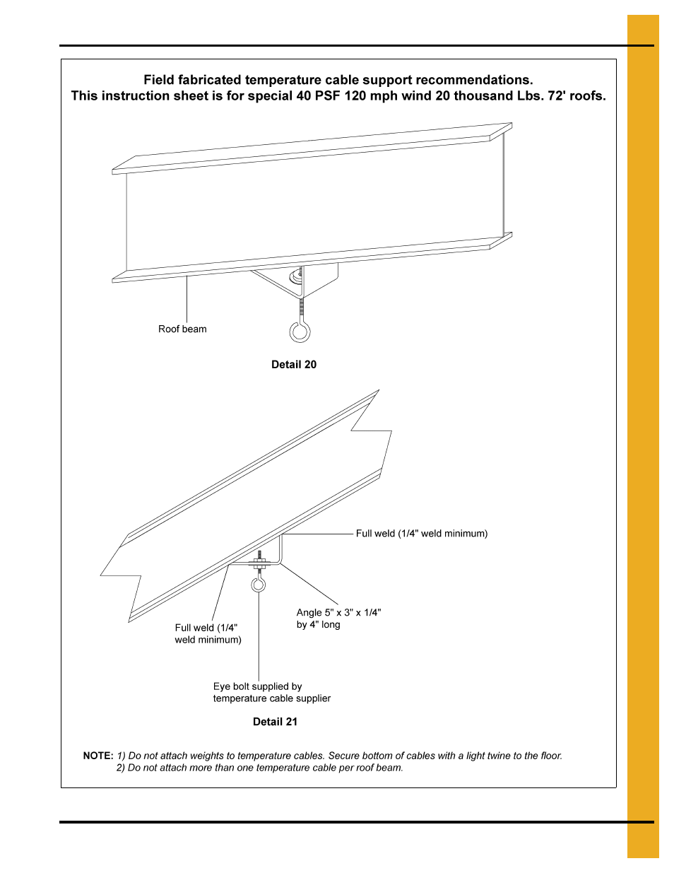 72' roof assembly instructions | Grain Systems Bin Accessories PNEG-1870 User Manual | Page 25 / 28
