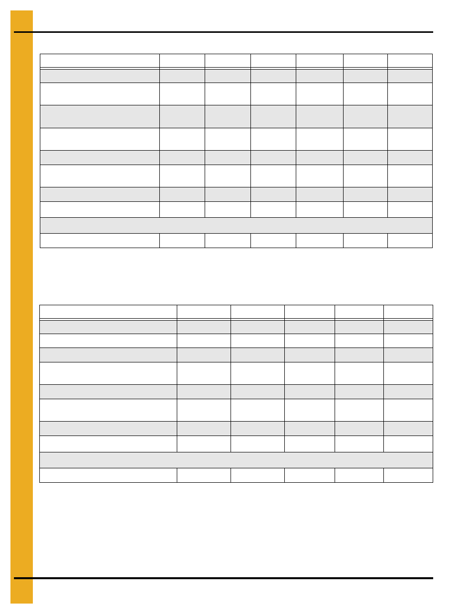 Specifications | Grain Systems PNEG-1717 User Manual | Page 20 / 88