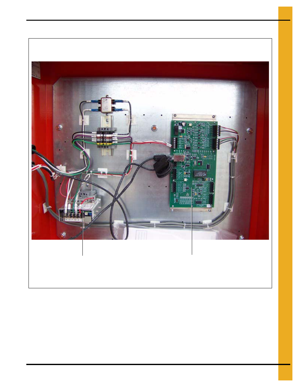 Vision lower control box (back panel) | Grain Systems PNEG-1717 User Manual | Page 53 / 88