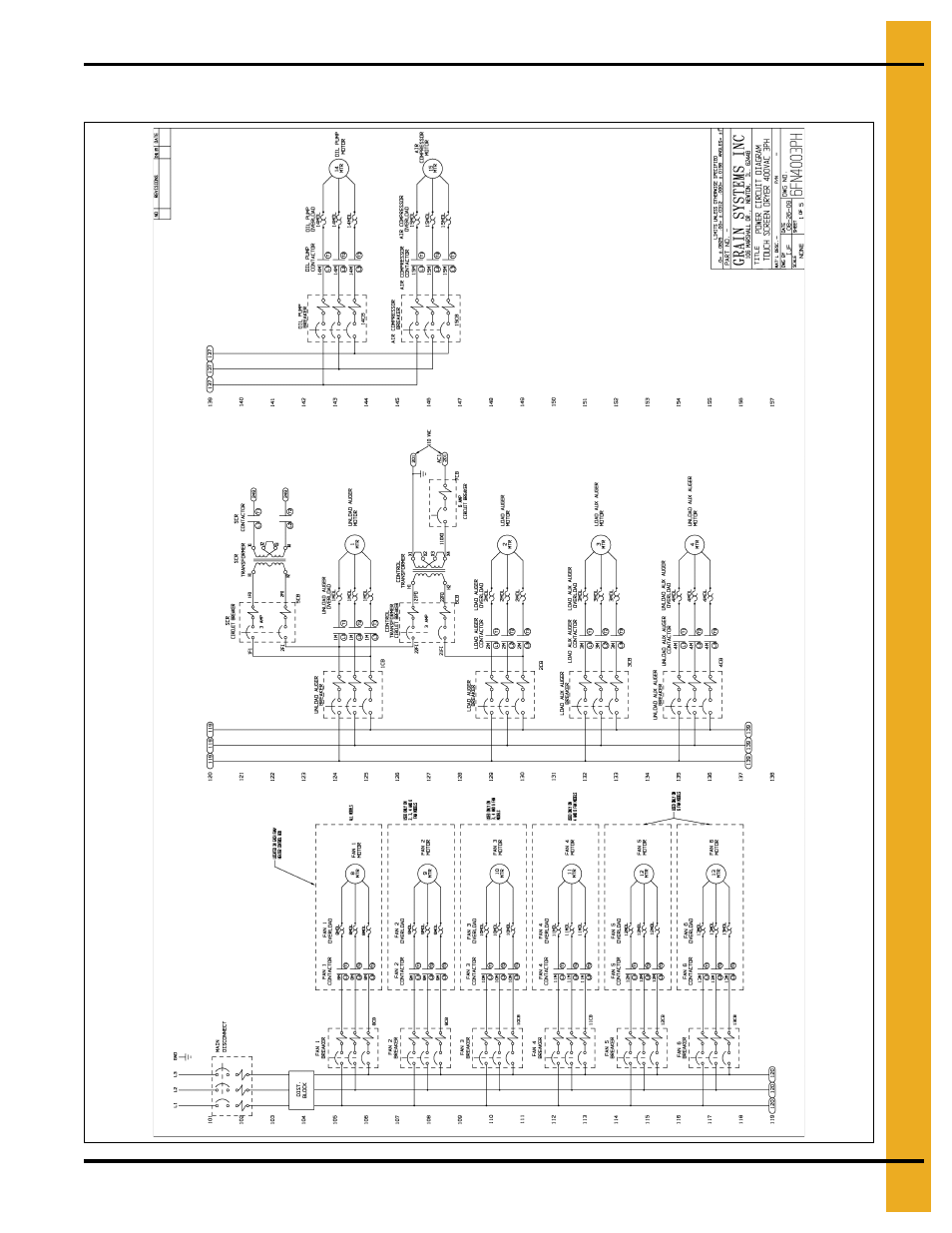 400 vac 3 phase | Grain Systems PNEG-1717 User Manual | Page 83 / 88