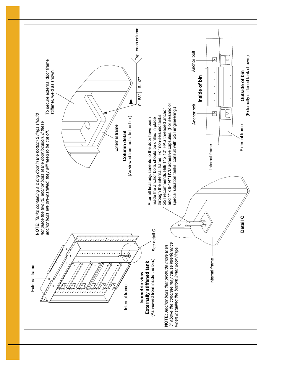 Location, Assembly drawings | Grain Systems Bin Accessories PNEG-1088 User Manual | Page 24 / 30