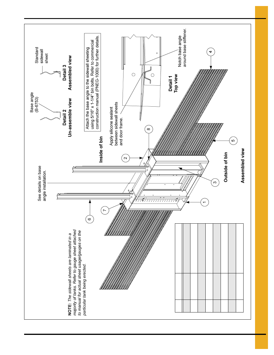 Assembly drawings | Grain Systems Bin Accessories PNEG-1088 User Manual | Page 25 / 30