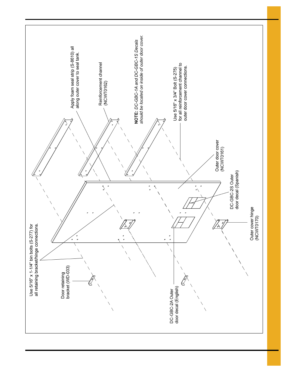 Outer cover as shown in, Assembly drawings | Grain Systems Bin Accessories PNEG-1088 User Manual | Page 27 / 30