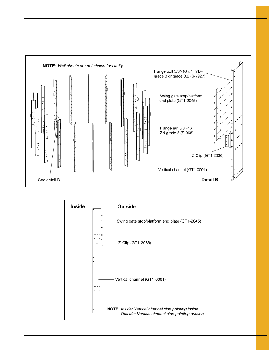 Installing swing gate stop (gt1-2045) | Grain Systems PNEG-1876 User Manual | Page 11 / 80