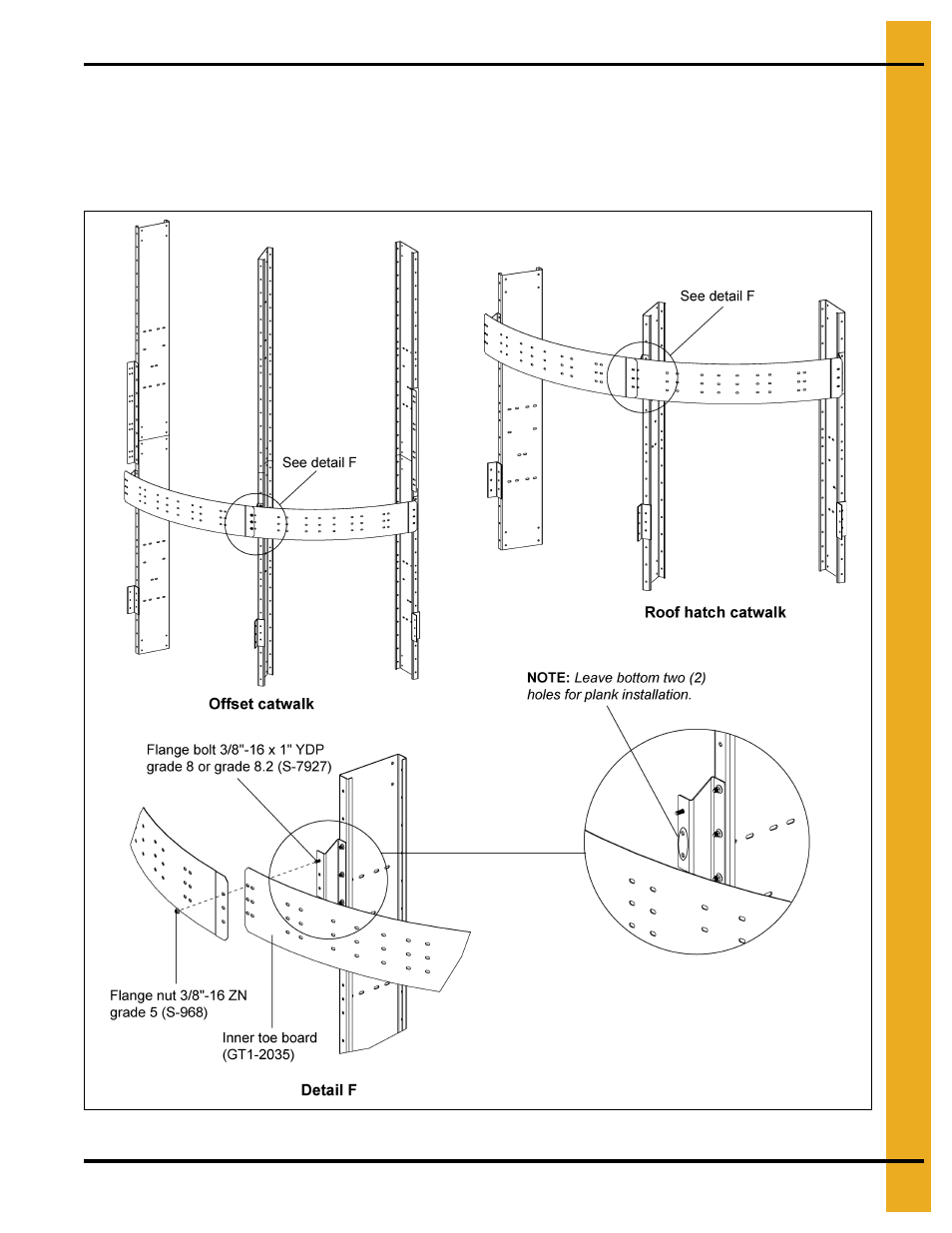 Installing inner toe board (gt1-2035) | Grain Systems PNEG-1876 User Manual | Page 47 / 80