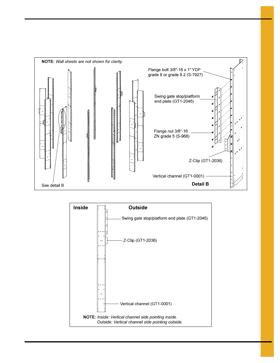 Installing swing gate stop (gt1-2045) | Grain Systems PNEG-1874 User Manual | Page 11 / 78