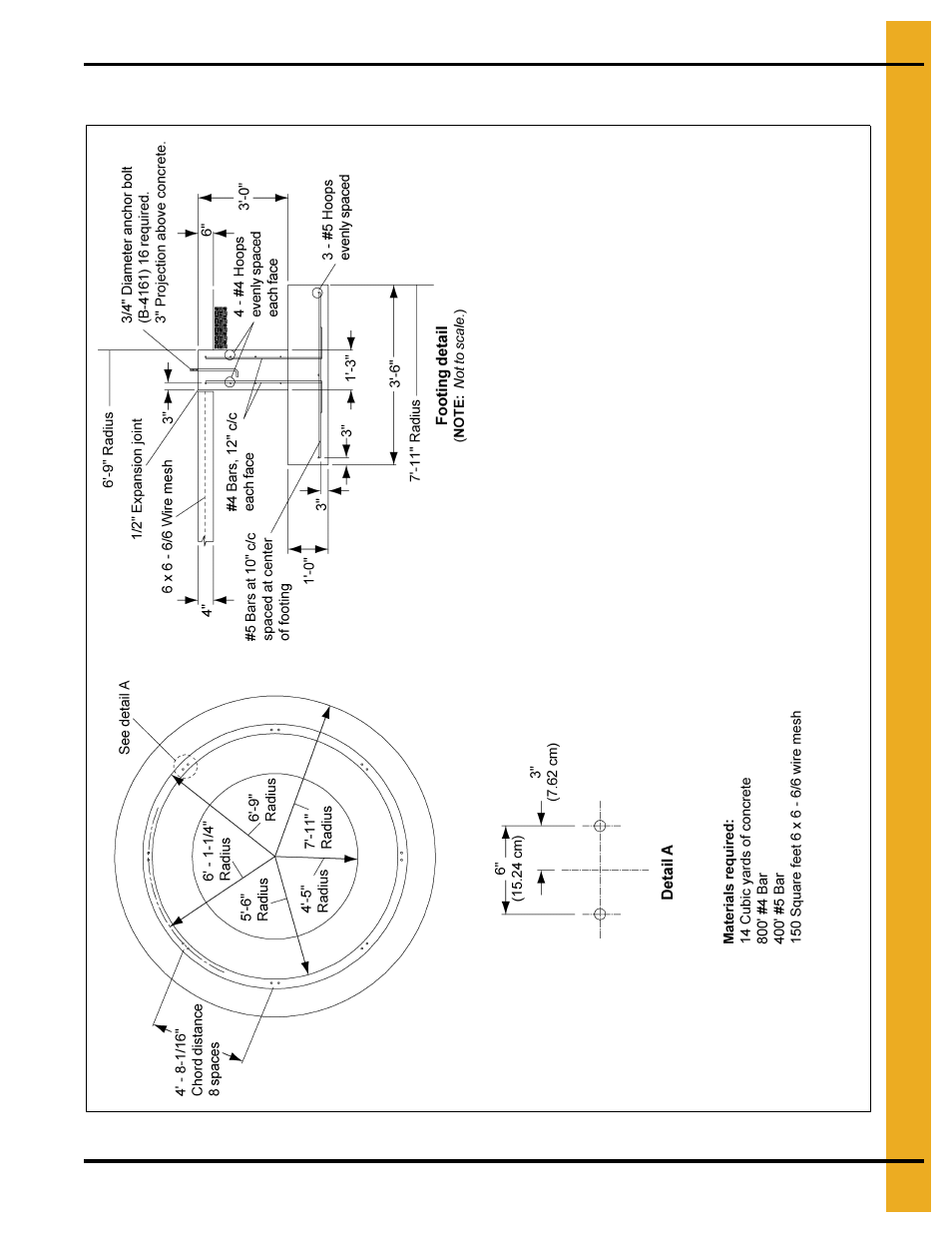 Concrete foundation commercial hopper tanks | Grain Systems Bin Accessories PNEG-318 User Manual | Page 125 / 180