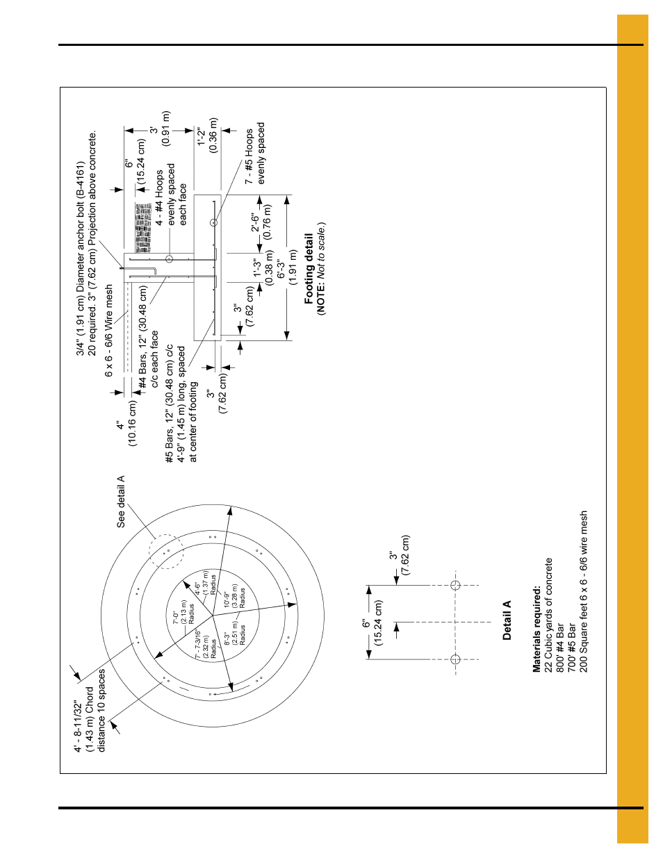 Concrete foundation commercial hopper tanks | Grain Systems Bin Accessories PNEG-318 User Manual | Page 127 / 180