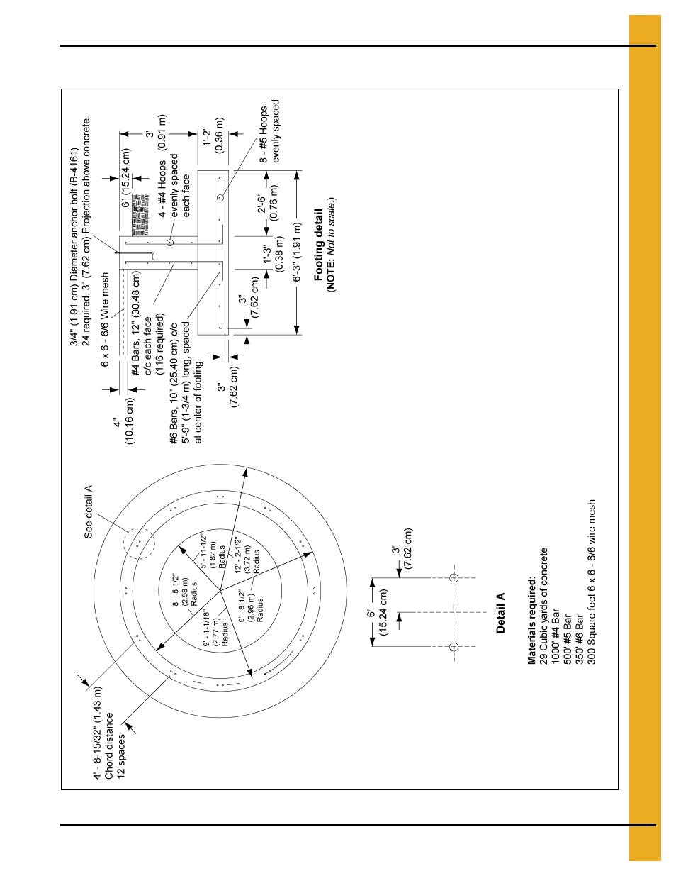 Concrete foundation commercial hopper tanks | Grain Systems Bin Accessories PNEG-318 User Manual | Page 129 / 180