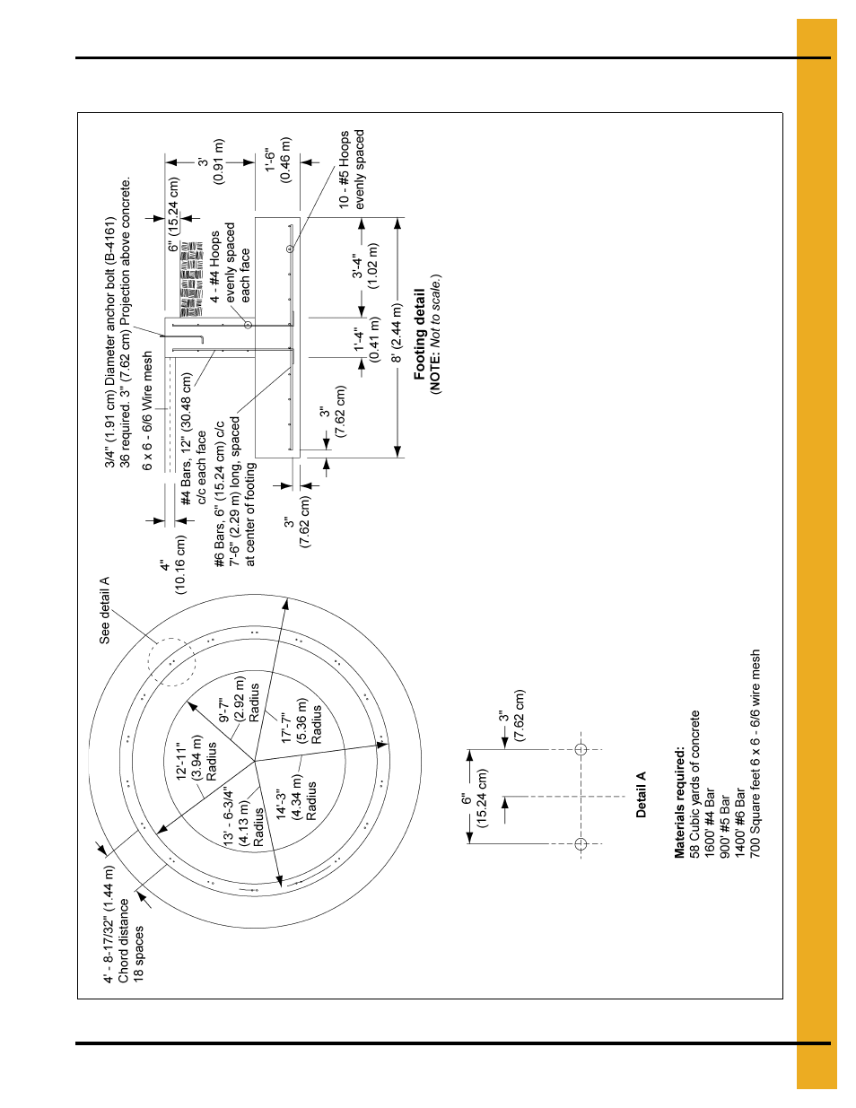 Concrete foundation commercial hopper tanks | Grain Systems Bin Accessories PNEG-318 User Manual | Page 135 / 180