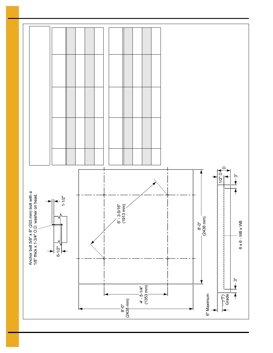 Foundation recommendations bft/ght series | Grain Systems Bin Accessories PNEG-318 User Manual | Page 160 / 180