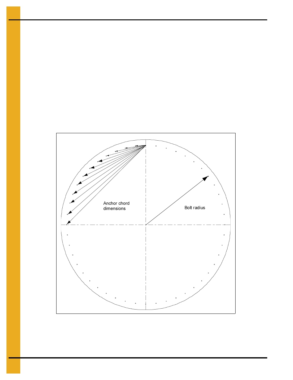 Outside universal stiffened anchor bolt charts | Grain Systems Bin Accessories PNEG-318 User Manual | Page 90 / 180