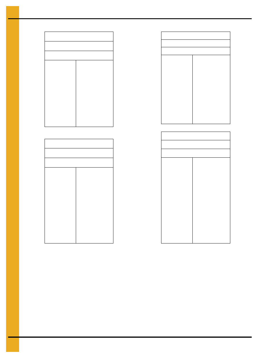 Outside universal stiffened anchor bolt charts | Grain Systems Bin Accessories PNEG-318 User Manual | Page 92 / 180