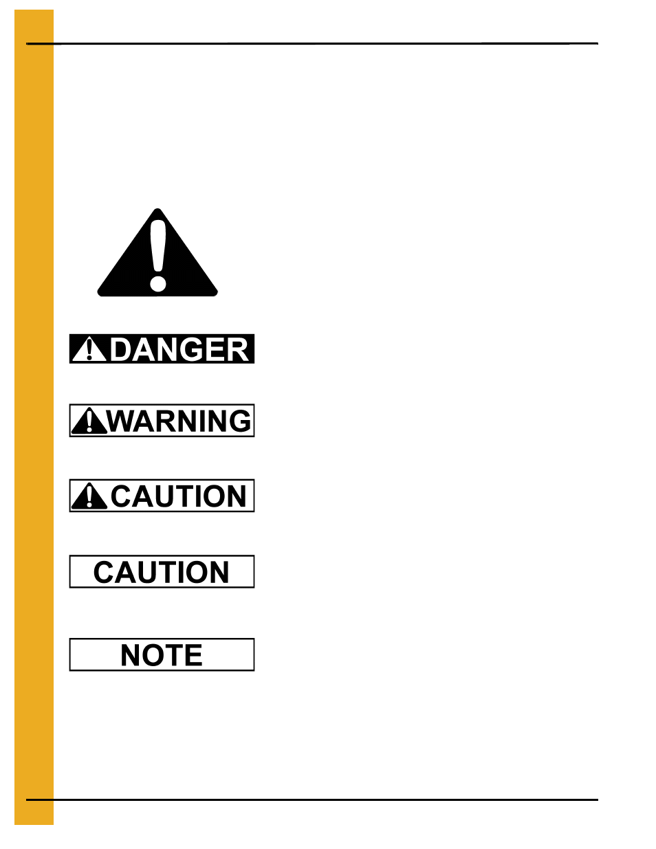 Safety, Chapter 1 safety, Safety guidelines | Grain Systems Bin Flooring PNEG-219 User Manual | Page 4 / 32