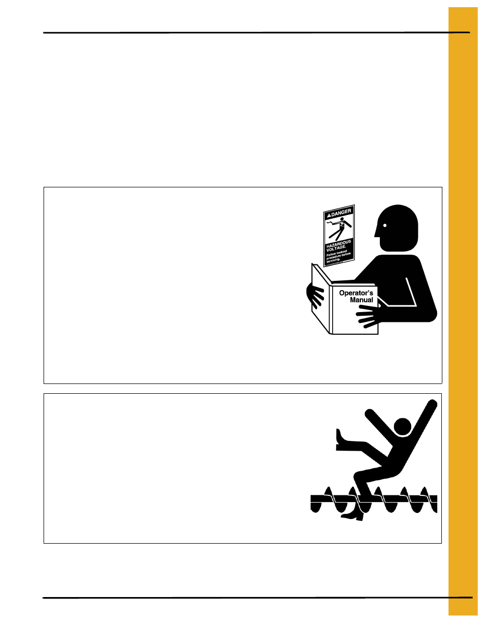 Safety instructions | Grain Systems Bin Flooring PNEG-219 User Manual | Page 5 / 32