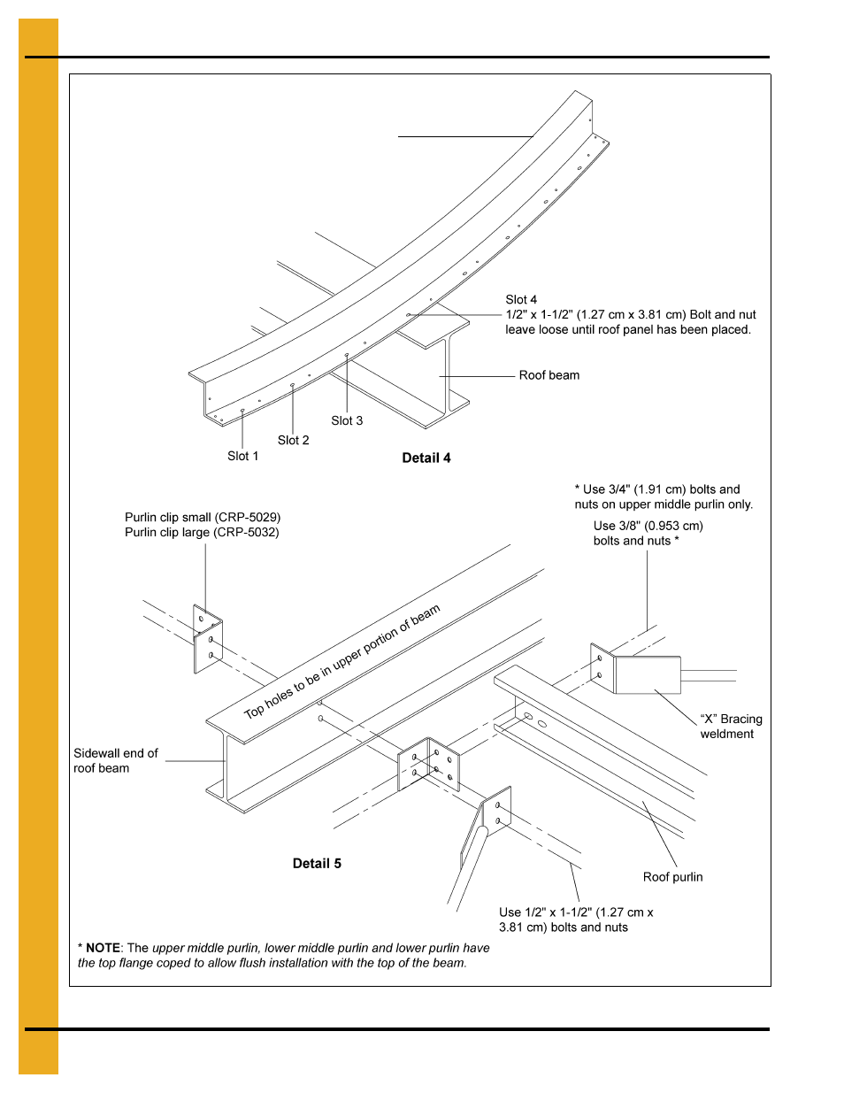 75' roof erection | Grain Systems Tanks PNEG-083 User Manual | Page 14 / 28