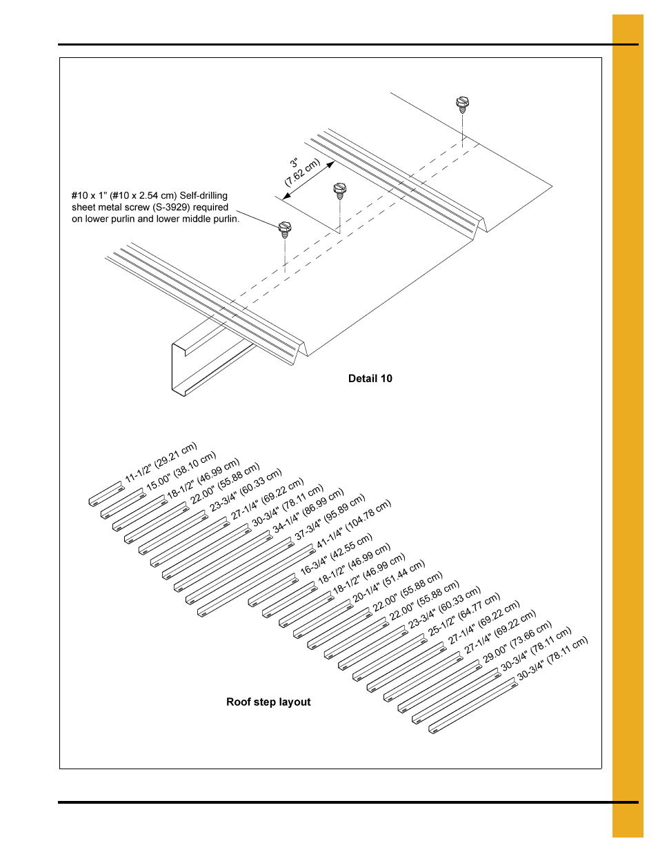 75' roof erection | Grain Systems Tanks PNEG-083 User Manual | Page 19 / 28