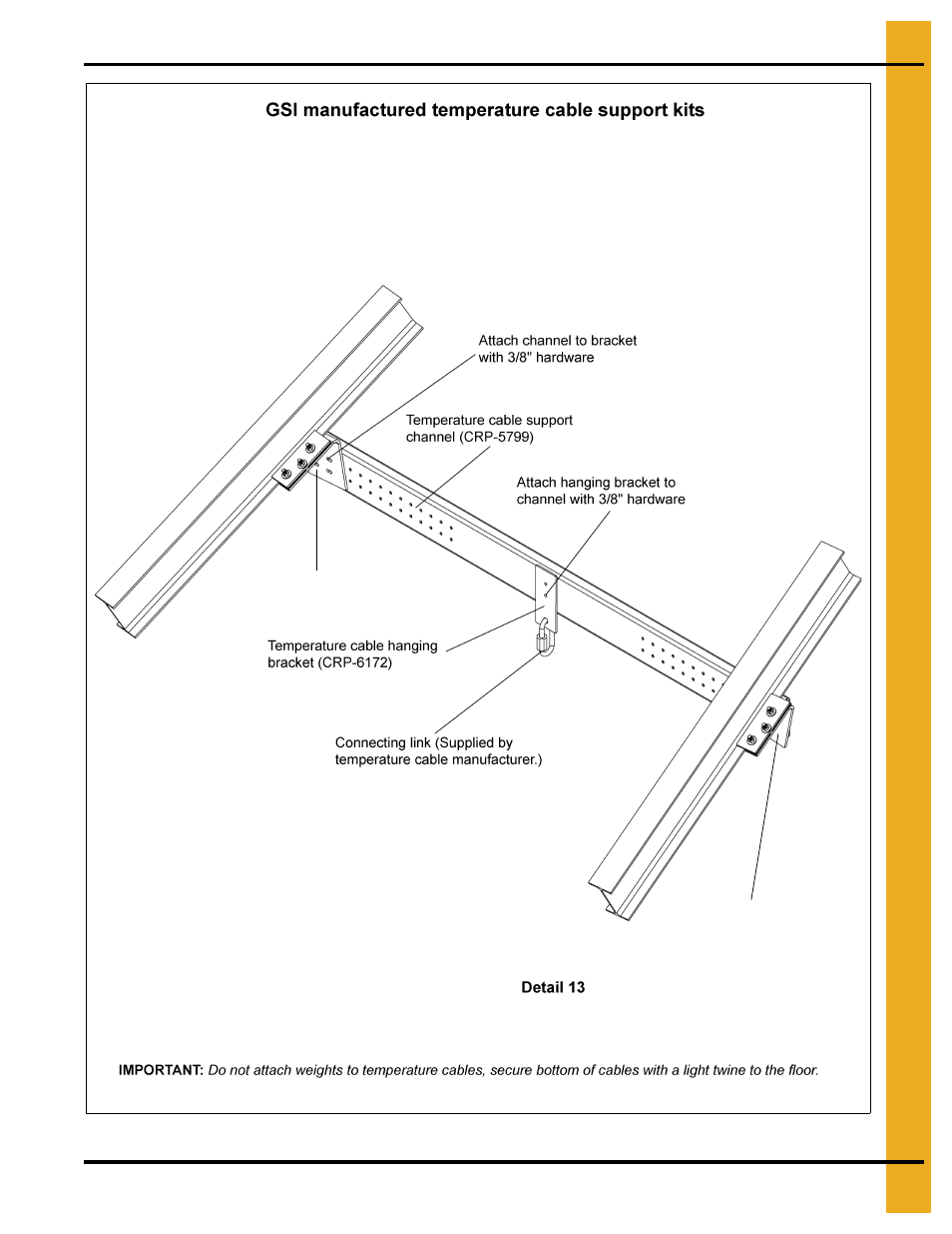 75' roof erection | Grain Systems Tanks PNEG-083 User Manual | Page 21 / 28