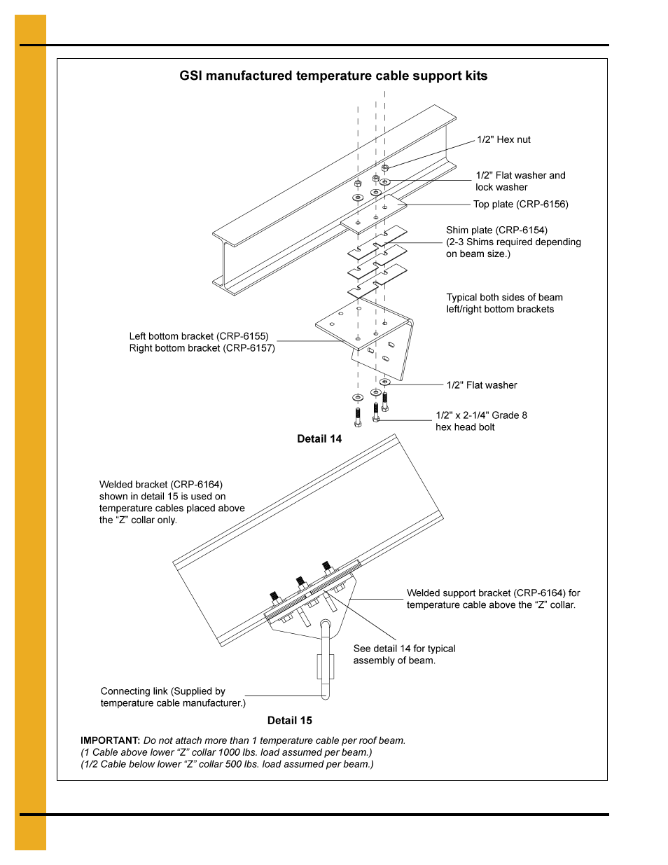75' roof erection | Grain Systems Tanks PNEG-083 User Manual | Page 22 / 28