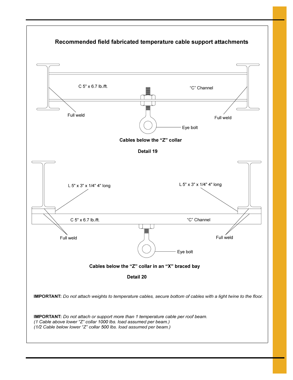 75' roof erection | Grain Systems Tanks PNEG-083 User Manual | Page 25 / 28