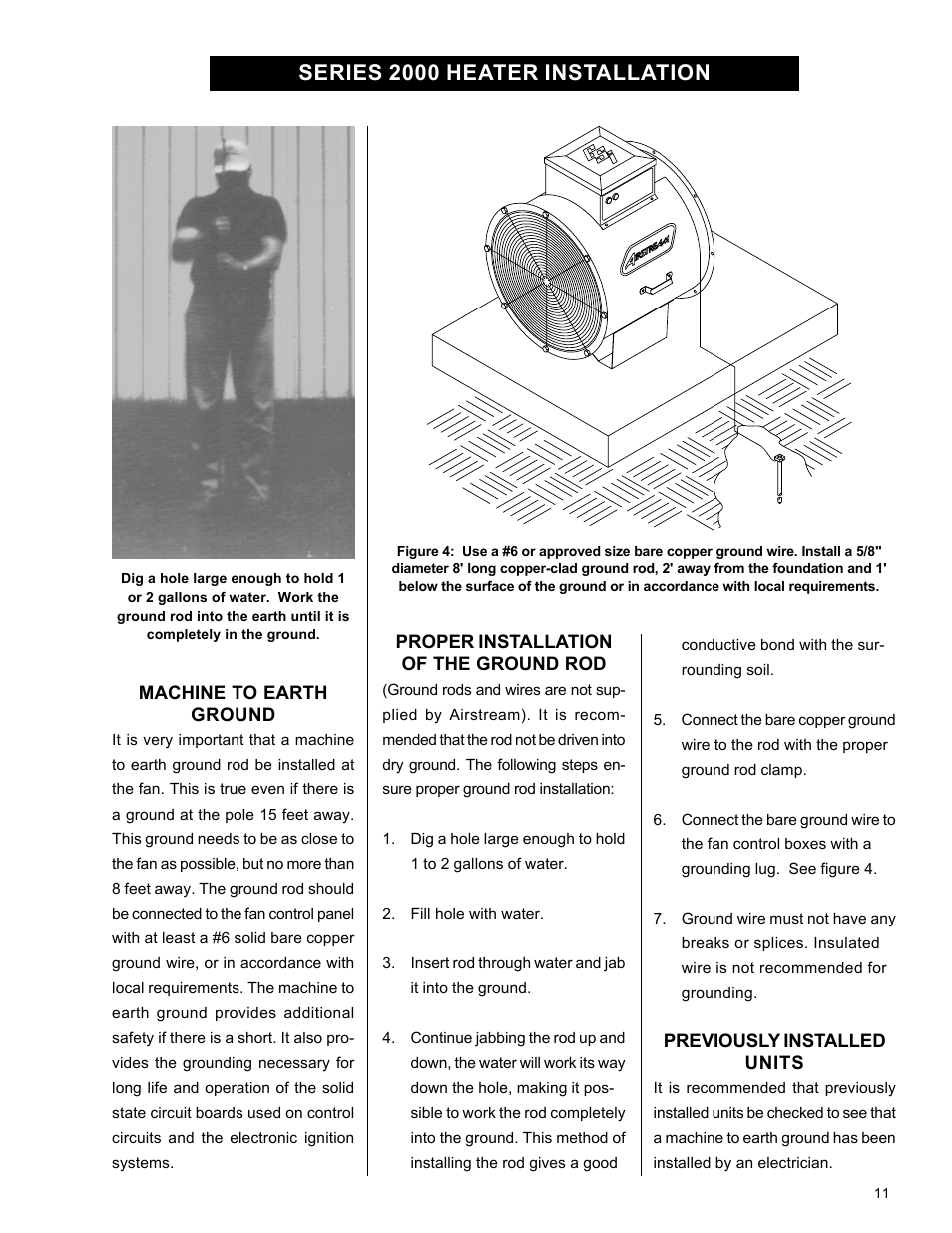 Series 2000 heater installation | Grain Systems PNEG-582 User Manual | Page 11 / 26