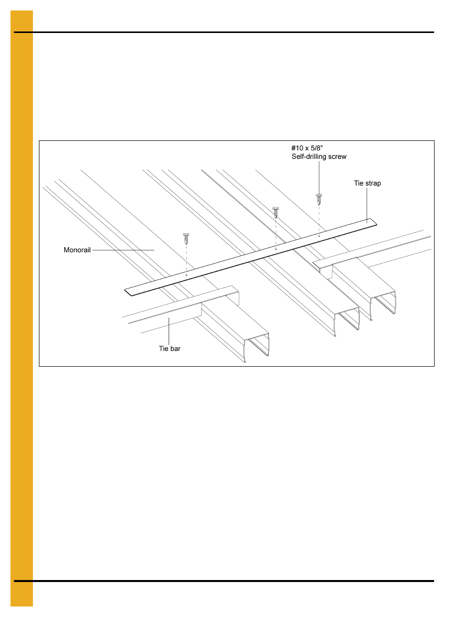Tie strap detail | Grain Systems Bin Flooring PNEG-1826 User Manual | Page 16 / 42