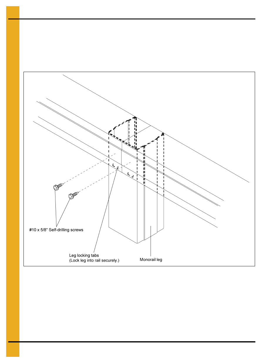 Splicing rails | Grain Systems Bin Flooring PNEG-1826 User Manual | Page 20 / 42