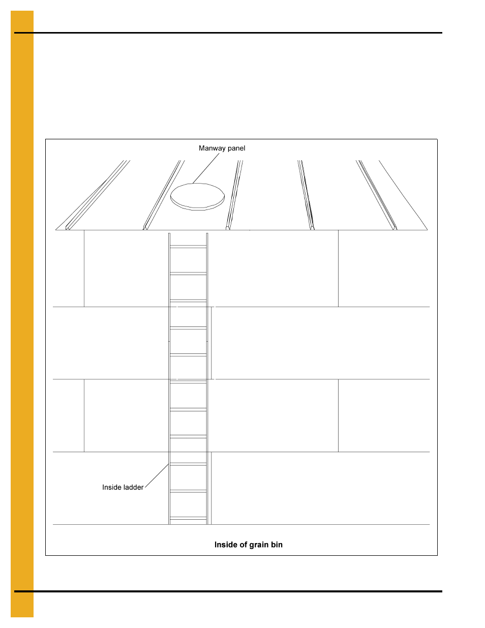 66" corrugated commercial hopper tank 4-9 rings | Grain Systems Bin Accessories PNEG-1802 User Manual | Page 36 / 50