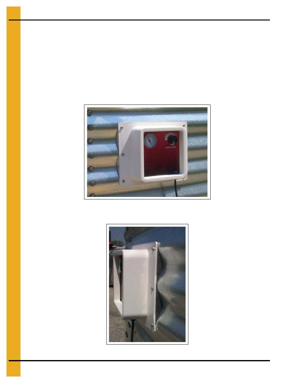 Plenum thermostat mounting | Grain Systems PNEG-012 User Manual | Page 16 / 46