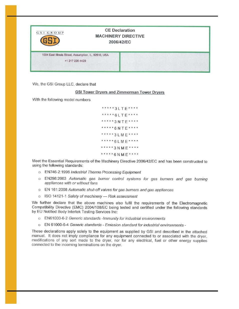 Grain Systems PNEG-1797 User Manual | Page 2 / 86