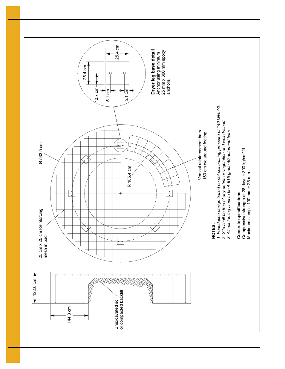 Standard base for model 24100 | Grain Systems PNEG-1797 User Manual | Page 28 / 86