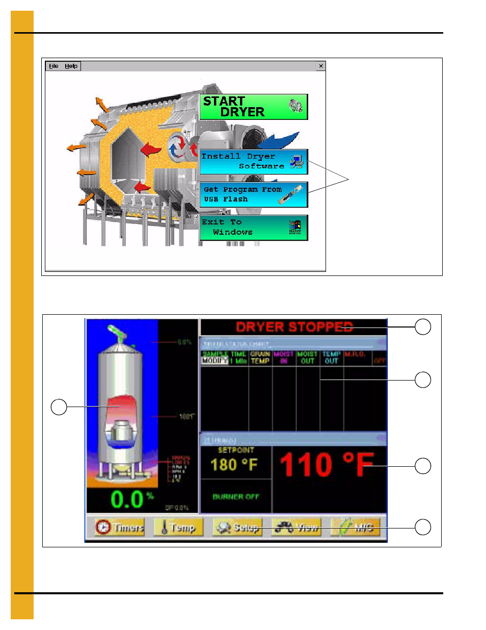 Vision touch screen display, Chapter 6 vision touch screen display | Grain Systems PNEG-1797 User Manual | Page 32 / 86