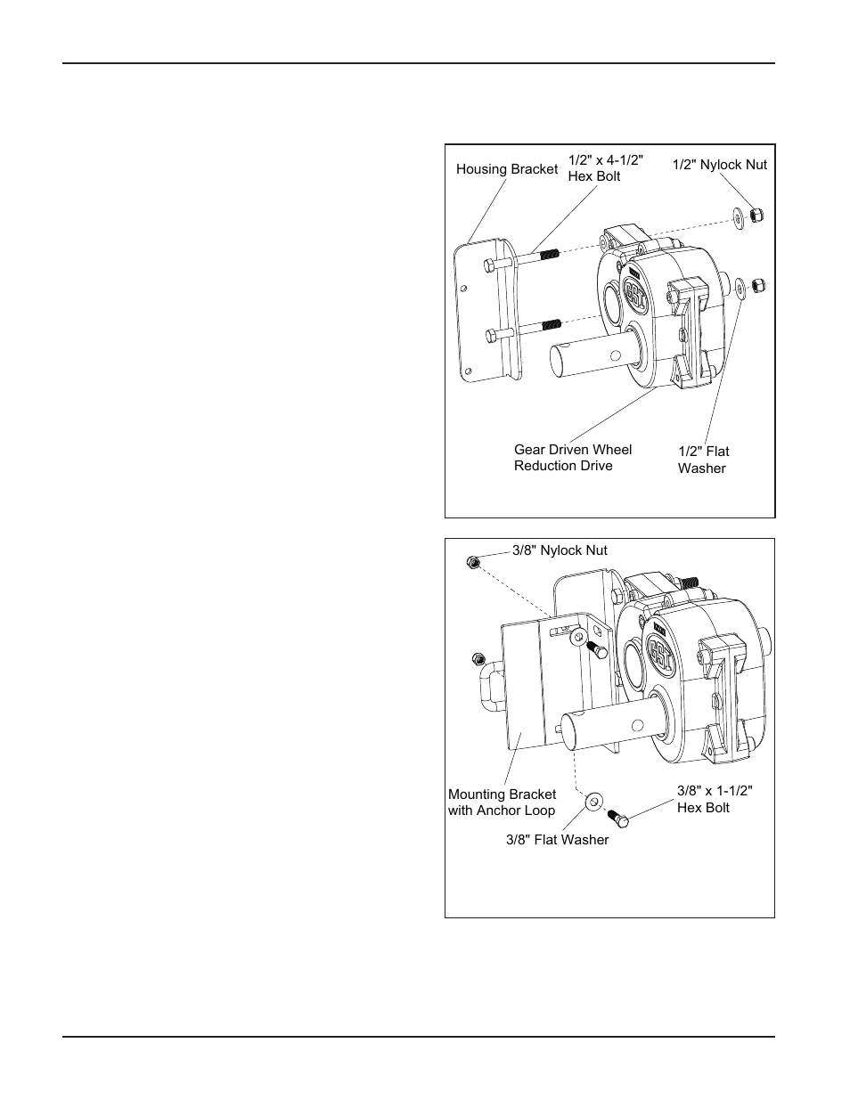 Sweep wheel installation | Grain Systems Unload Augers PNEG-1521 User Manual | Page 32 / 64