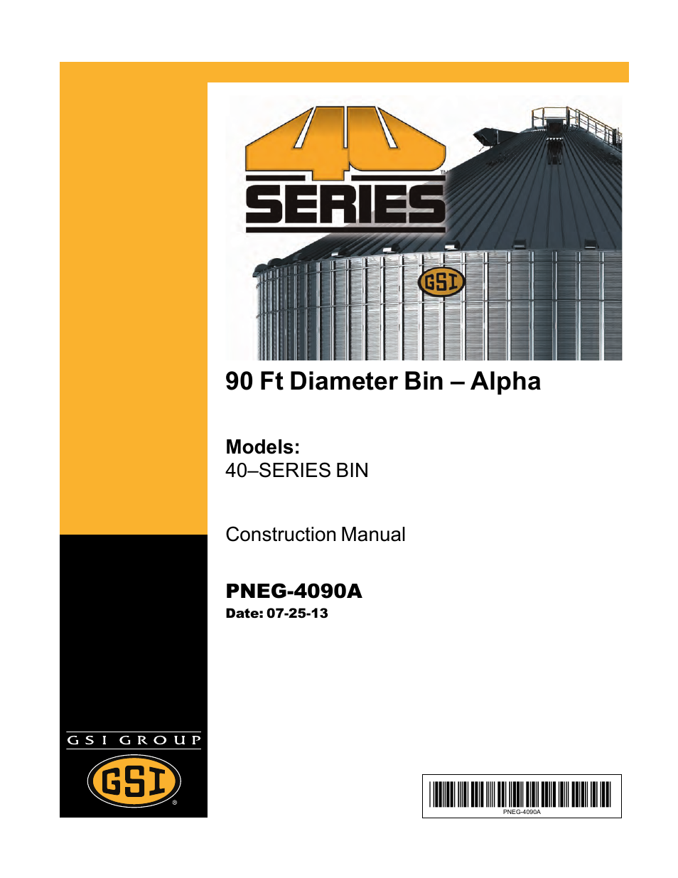 Grain Systems Tanks PNEG-4090A User Manual | 166 pages