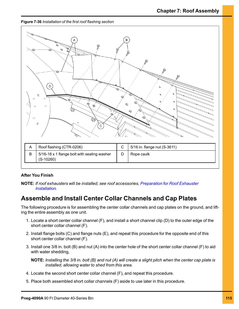 Assemble and | Grain Systems Tanks PNEG-4090A User Manual | Page 115 / 166