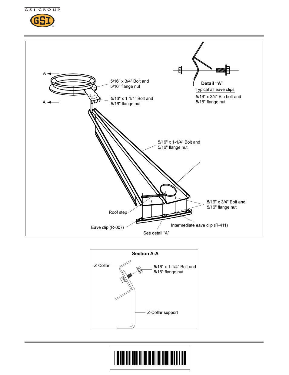 Grain Systems Bin Accessories PNEG-1496 User Manual | 2 pages