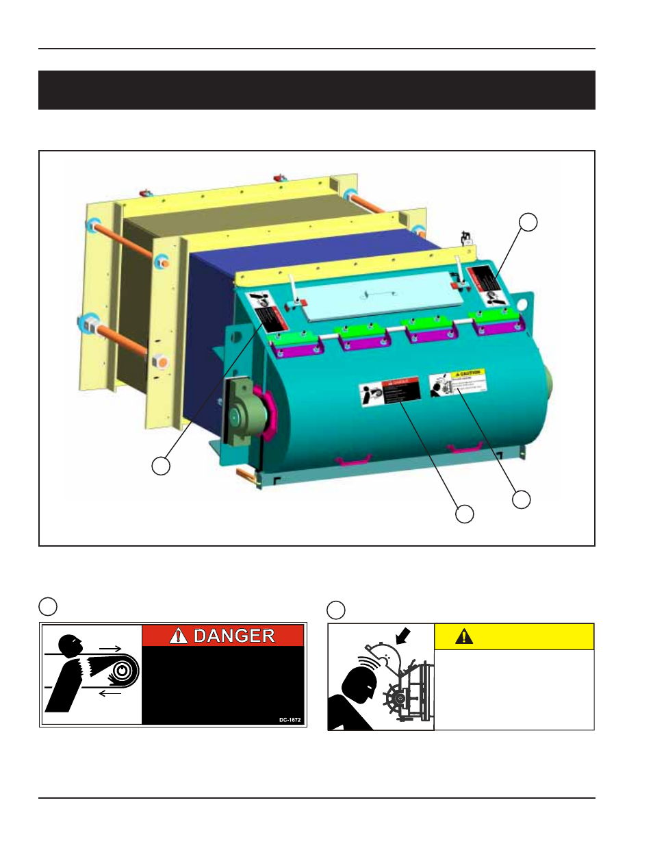 Caution | Grain Systems Bucket Elevtors, Conveyors, Series II Sweeps PNEG-1204 User Manual | Page 11 / 59