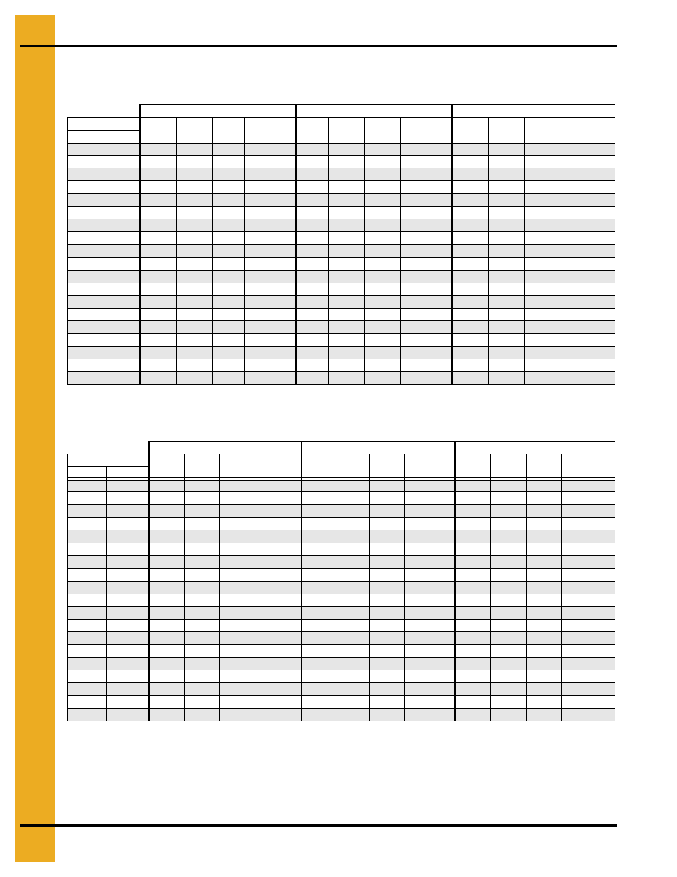 Drying time table…… and 1114, Drying time table | Grain Systems PNEG-1650 User Manual | Page 10 / 92