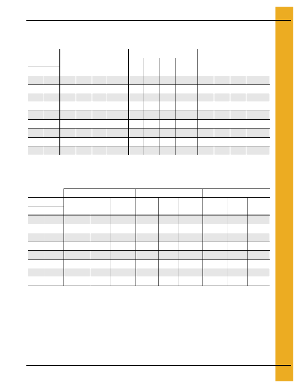 Drying time table…… and 1120 (continued), Drying time table | Grain Systems PNEG-1650 User Manual | Page 21 / 92
