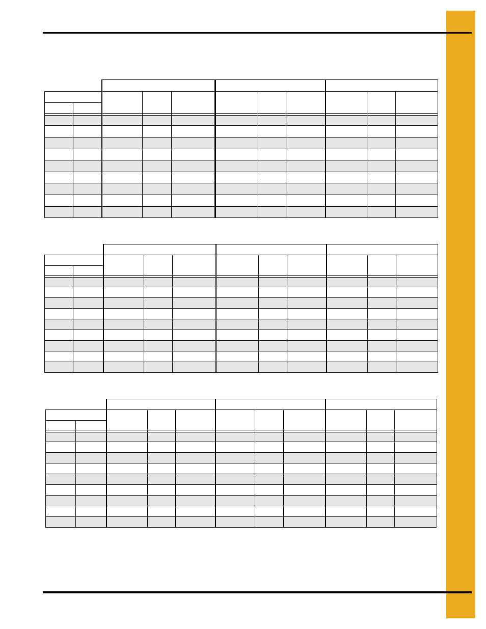 Drying time table…… 6 (continued), Drying time table | Grain Systems PNEG-1650 User Manual | Page 31 / 92