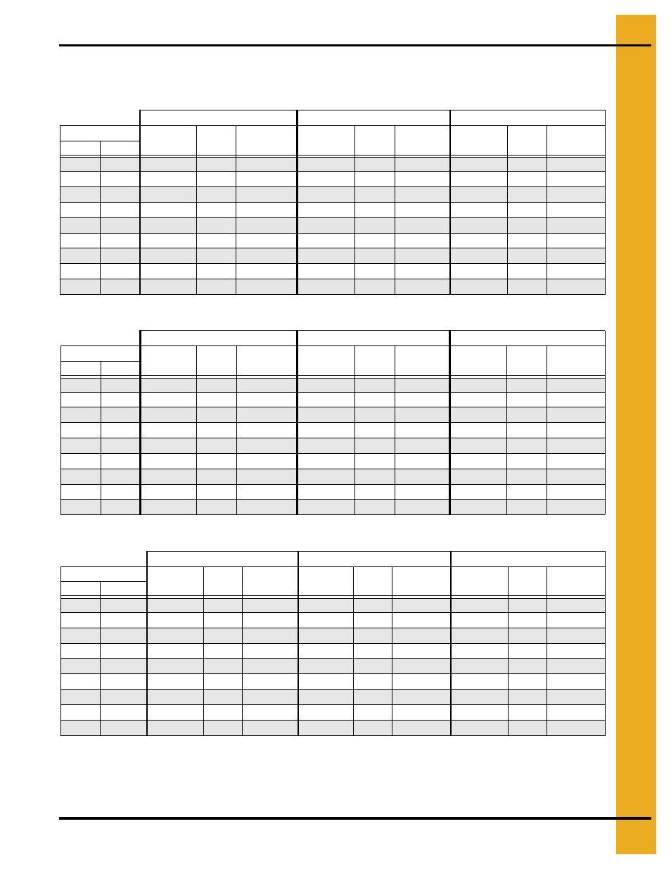 Drying time table…… 8 (continued), Drying time table | Grain Systems PNEG-1650 User Manual | Page 33 / 92