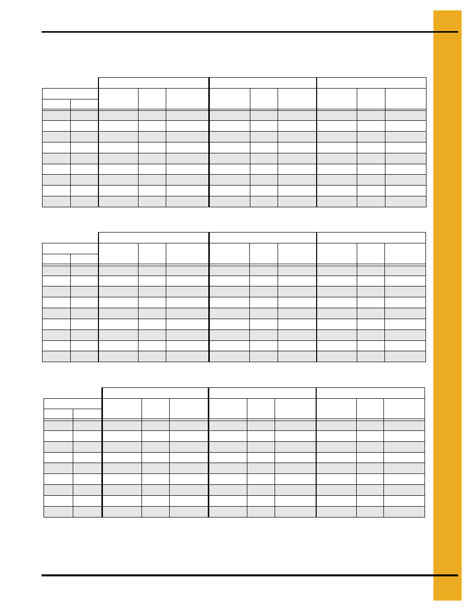 Drying time table…… 0 (continued), Drying time table | Grain Systems PNEG-1650 User Manual | Page 35 / 92
